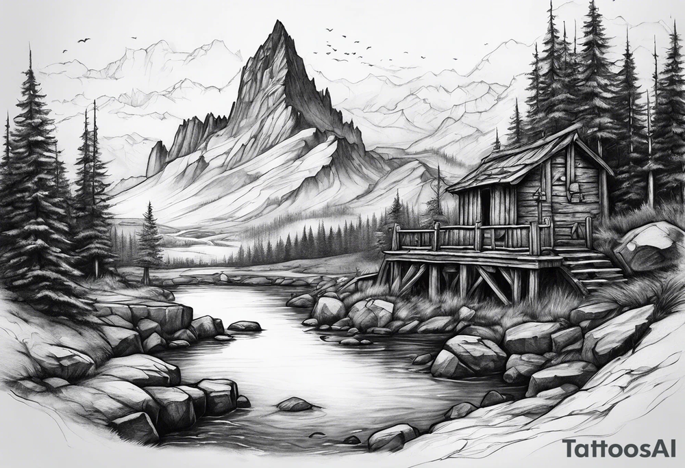 Bleak falls barrow tattoo idea