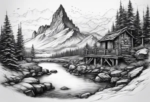 Bleak falls barrow tattoo idea