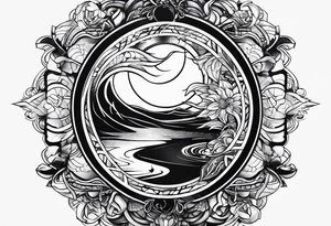 symbols of feeling trapped tattoo idea