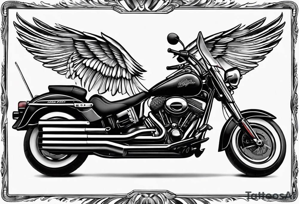Ice Hockey sticks crossing with 39 in the middle and angel wing around it tattoo idea