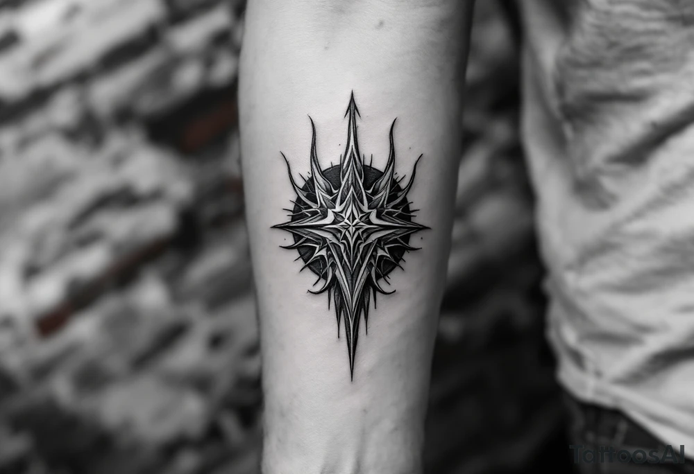 the evenstar from arwyn from lord of the rings tattoo idea