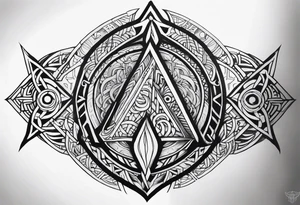 Norse symbols tattoo idea