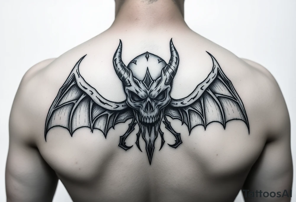Evil tattoo idea