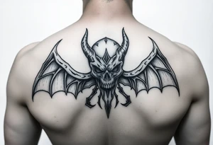 Evil tattoo idea