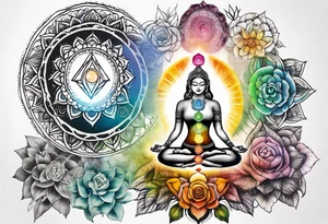 Chakras tattoo idea