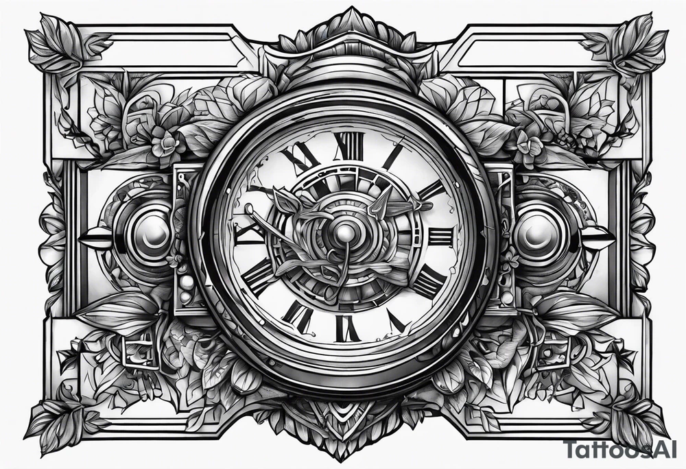 music box tattoo idea