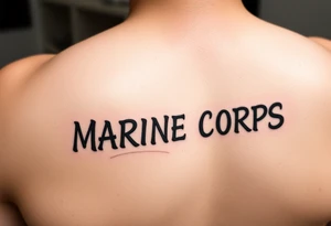 Republic of Korea
                Marine Corps
lettering to left arm tattoo idea