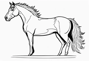 Bojack horseman tattoo idea