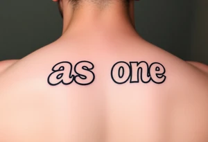 Rounded bubble graffiti style lettering as one  (KeezY MadE) tattoo idea