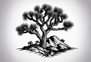 Joshua tree tattoo idea