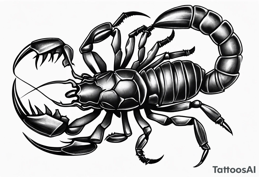 scorpion tattoo idea