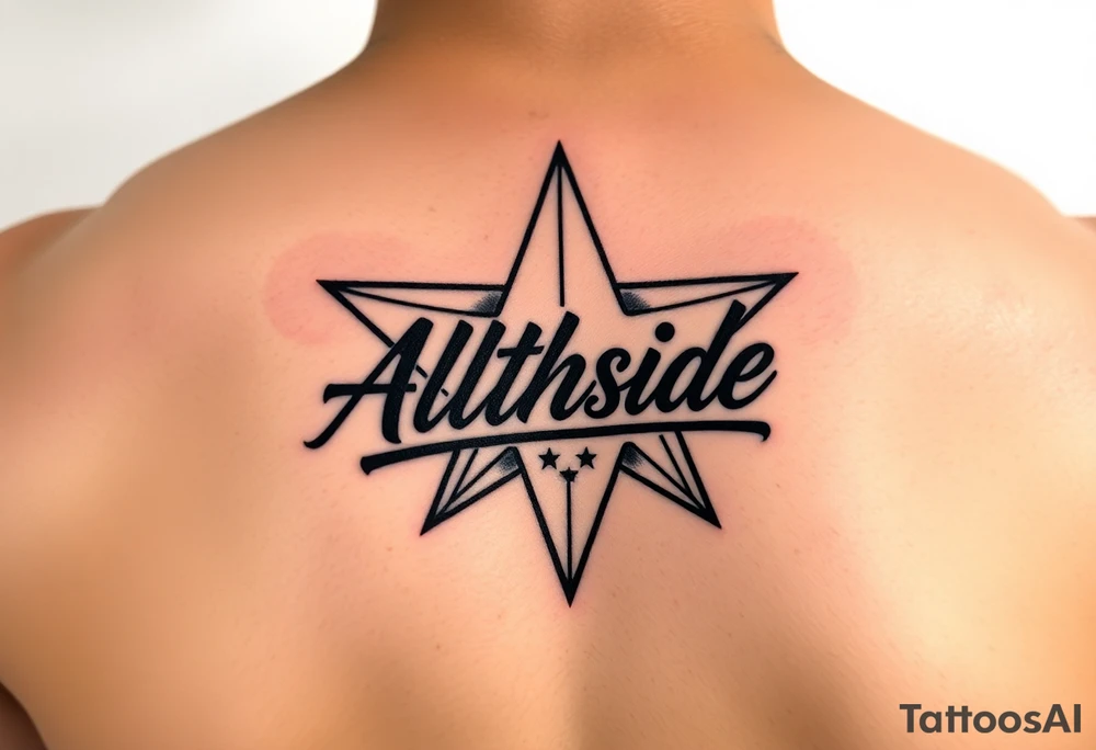 all-star logo with it saying Southside all star inside tattoo idea all-star logo with it saying Southside all star inside tattoo idea