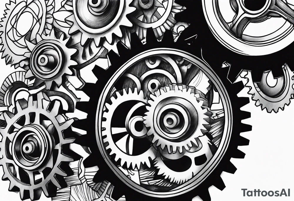 Gears tattoo idea
