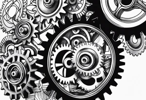 Gears tattoo idea