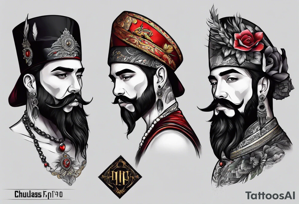 Chulapos in Madrid tattoo idea