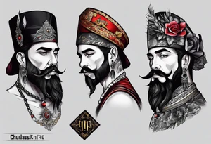 Chulapos in Madrid tattoo idea