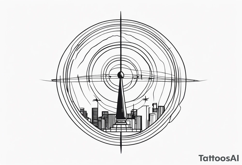 antenna tattoo idea
