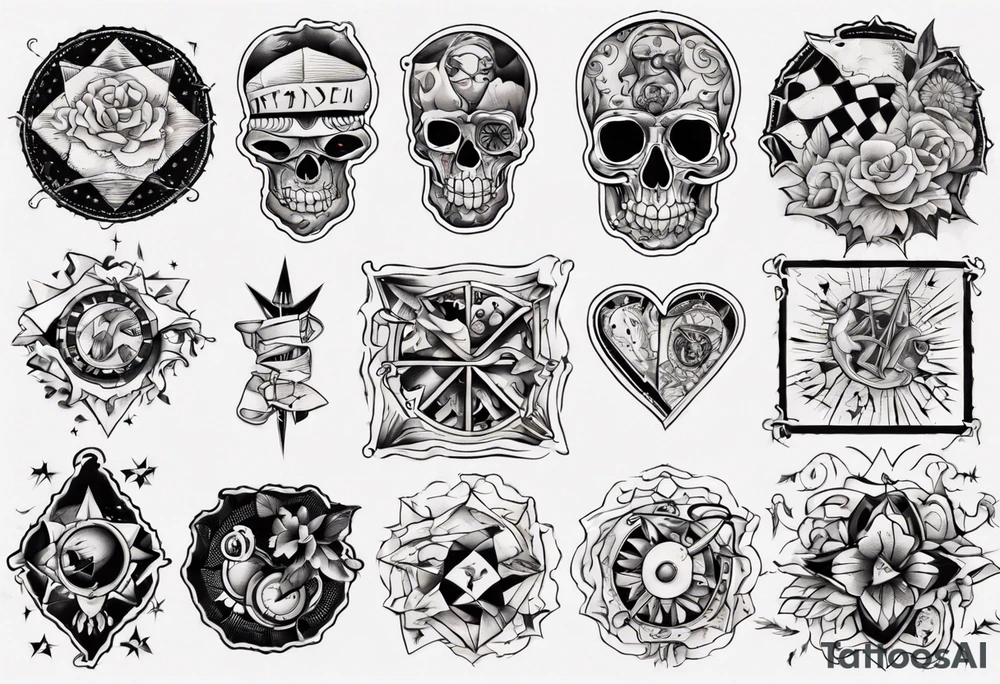 Patchwork Tattoo tattoo idea