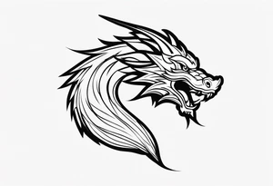 DRAGO GIAPPONESE DA FARE SU UN BRACCIO tattoo idea