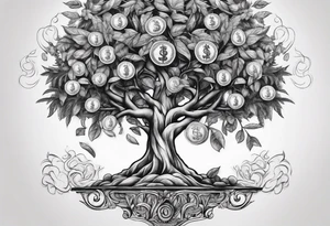 Money trees tattoo idea
