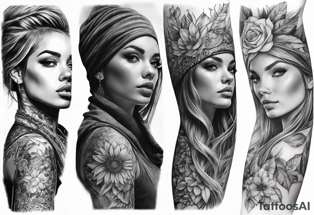Sleeve tattoo idea