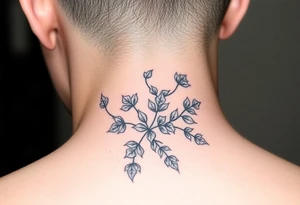 Holly and ivy tattoo idea