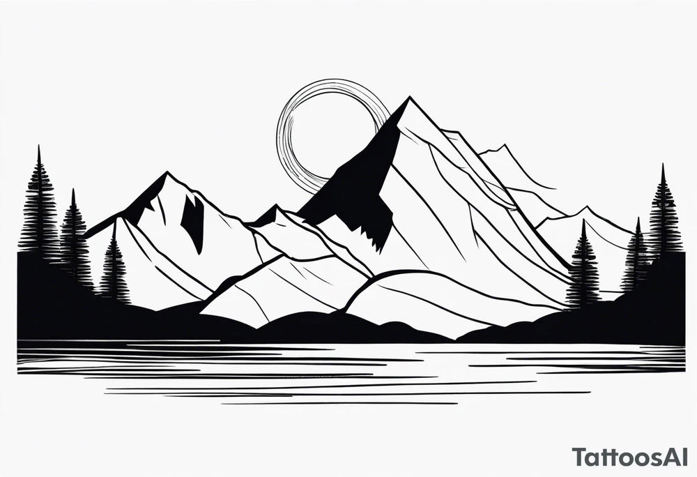 the peak tattoo idea