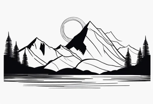 the peak tattoo idea