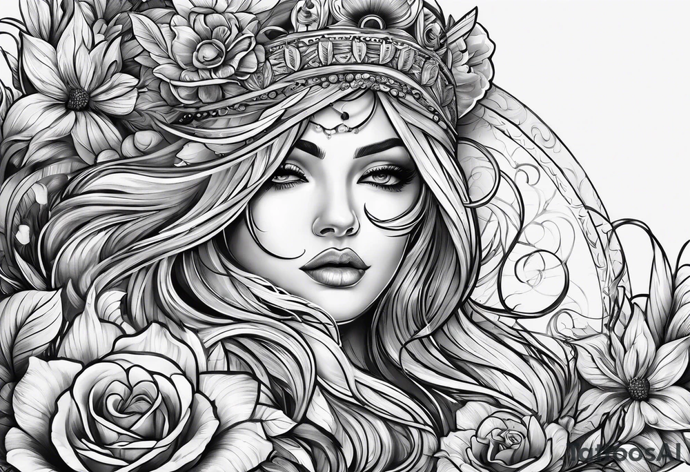 Rebirth, initials aj, pj tattoo idea