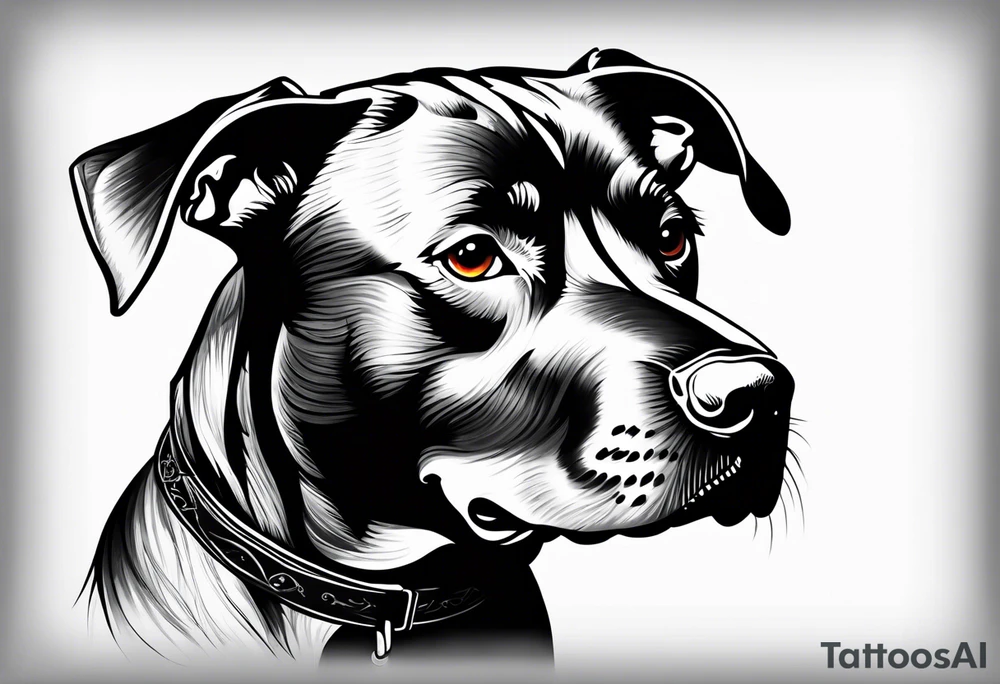 harry potter
 pitbull tattoo idea