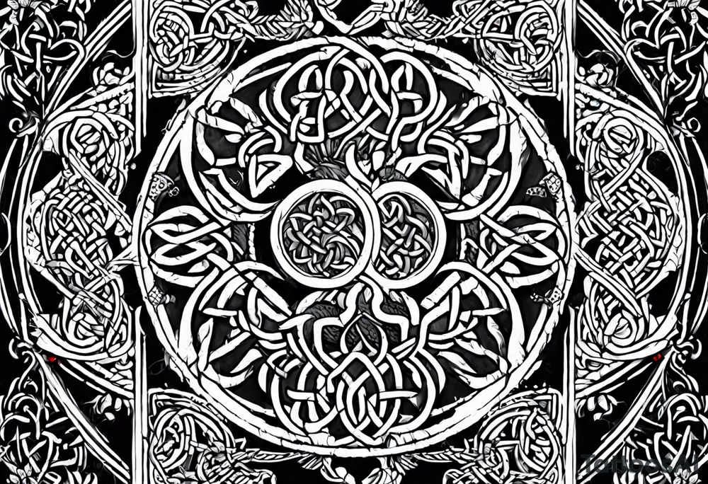 celtic symbols tattoo idea