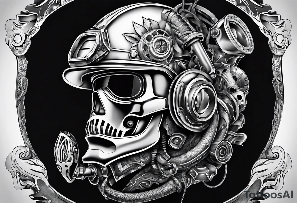 Blue collar, welding tattoo idea