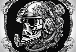 Blue collar, welding tattoo idea