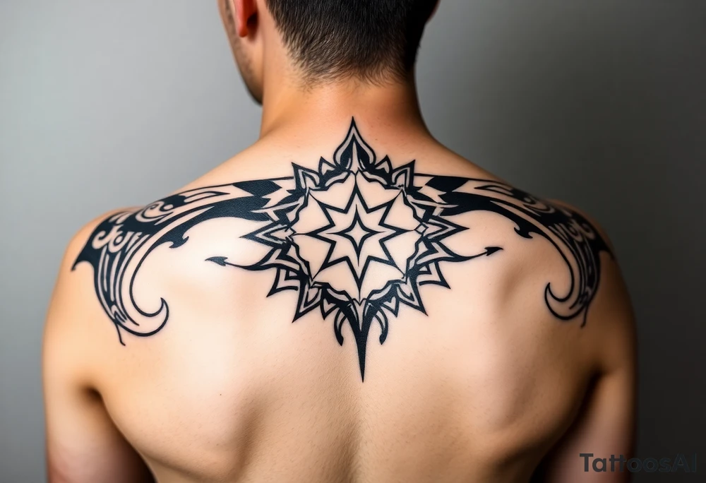 Extra large 
Female full back tattoo garden of eden tattoo idea