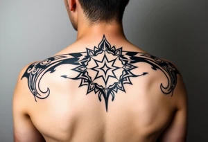 Extra large 
Female full back tattoo garden of eden tattoo idea