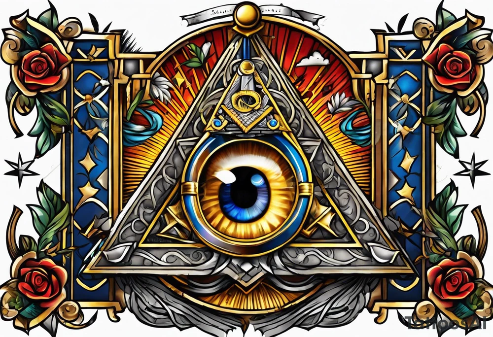 masonic tattoo idea