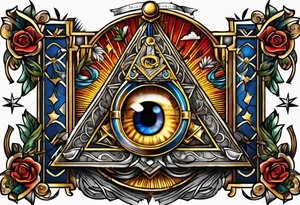 masonic tattoo idea