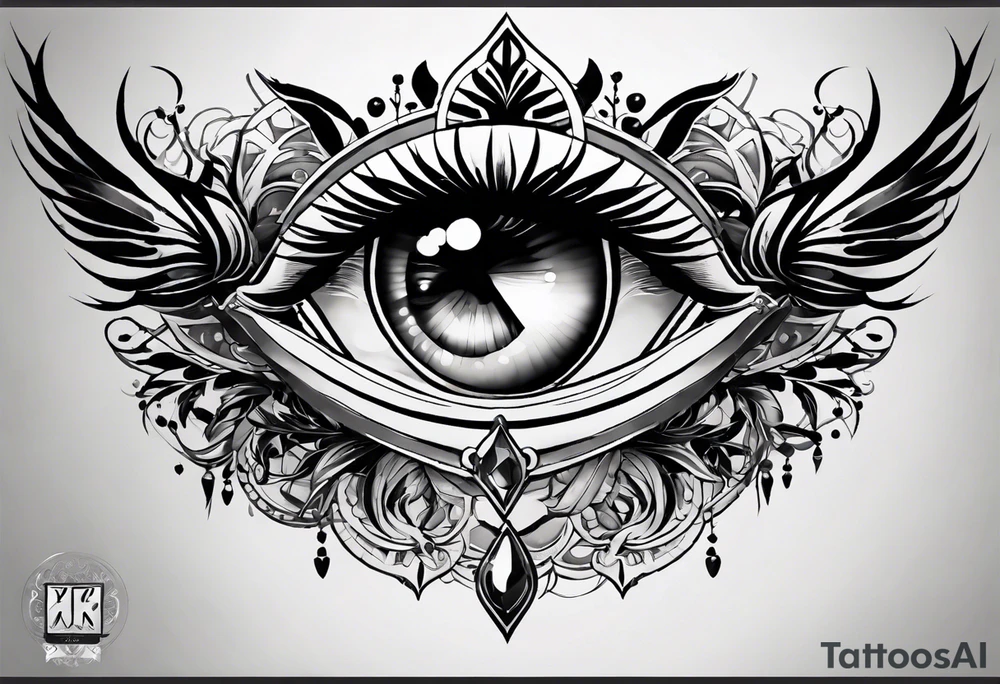 тату на кисти с огромным количеством нео-трайбла tattoo idea