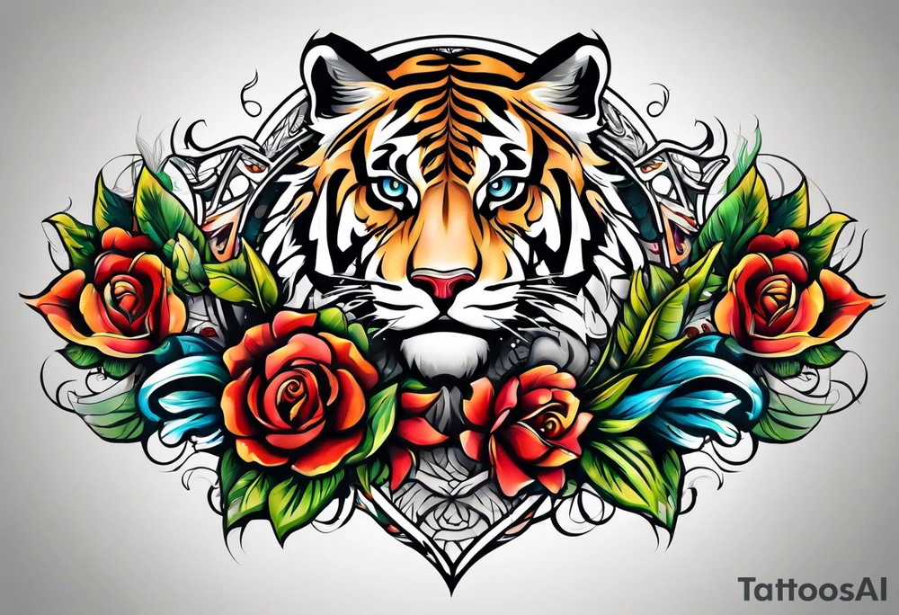 Animal fair tattoo idea