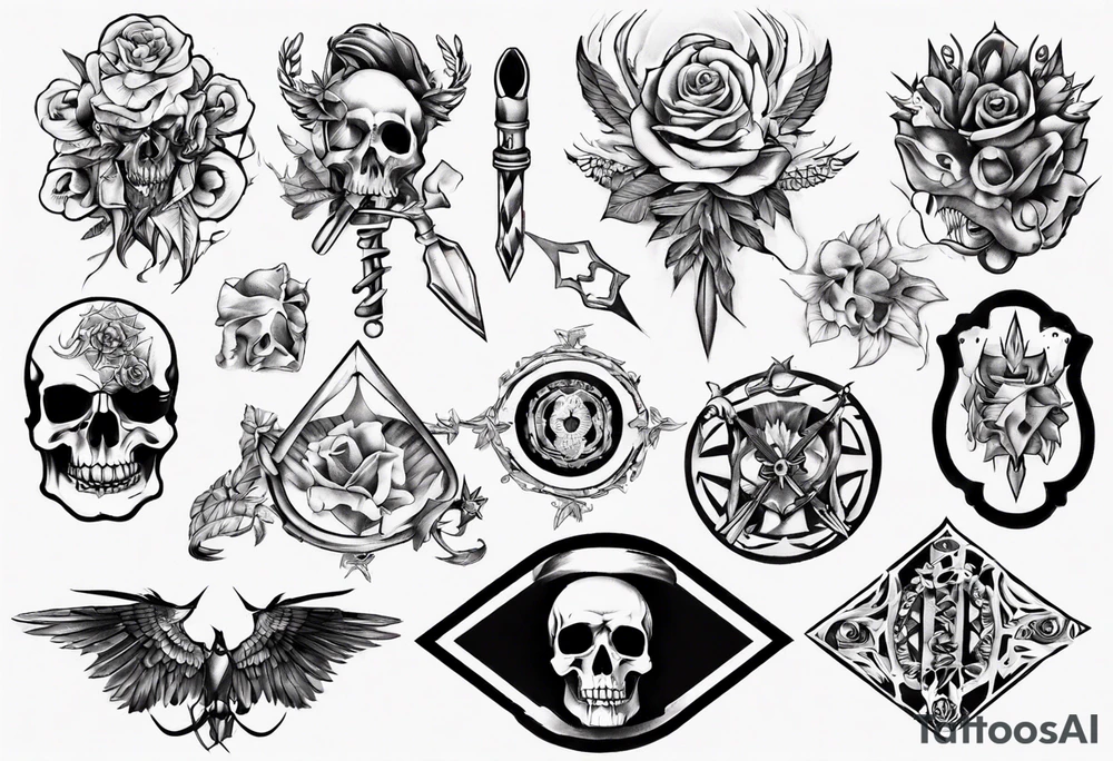 Schwert tattoo idea