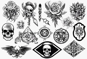 Schwert tattoo idea
