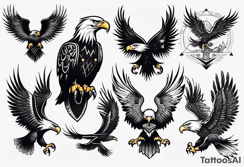 eagle tattoo idea