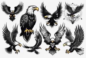 eagle tattoo idea