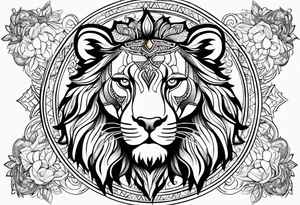 FEMAL LEO ASTROLOGY tattoo idea