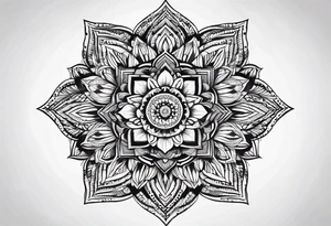 A mandala for the forearm tattoo idea