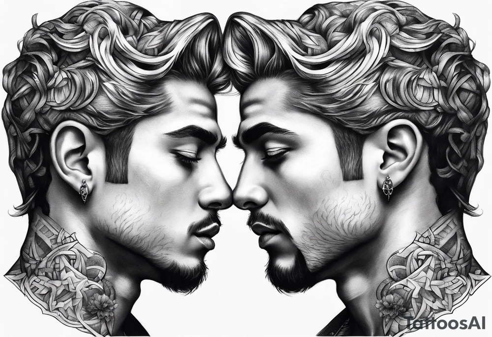 Twin Gemini son tattoo tattoo idea