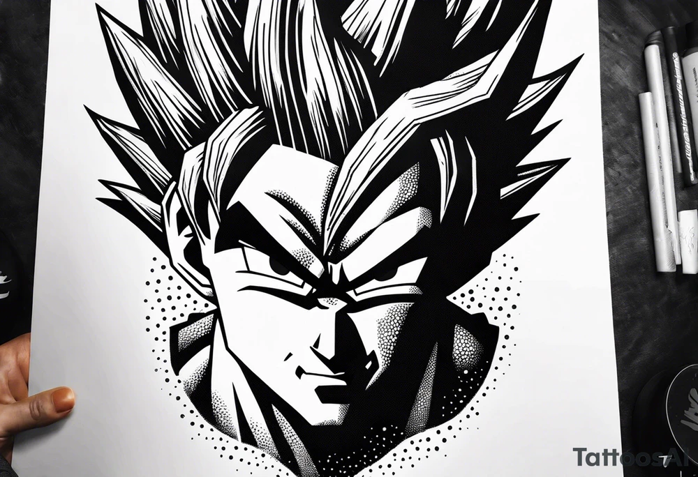 dragonball z tattoo idea