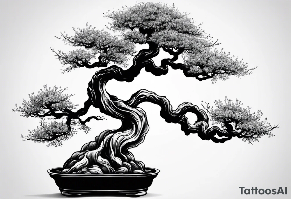 bonsai tattoo idea