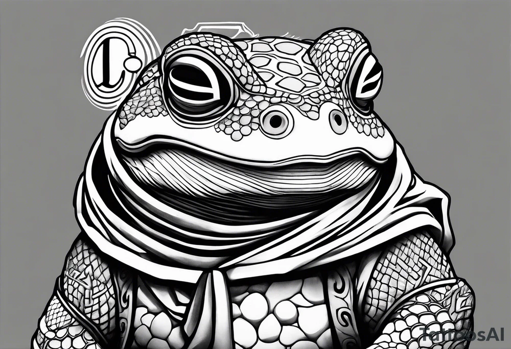 Jiraiya Naruto Gamakichi toad tattoo idea