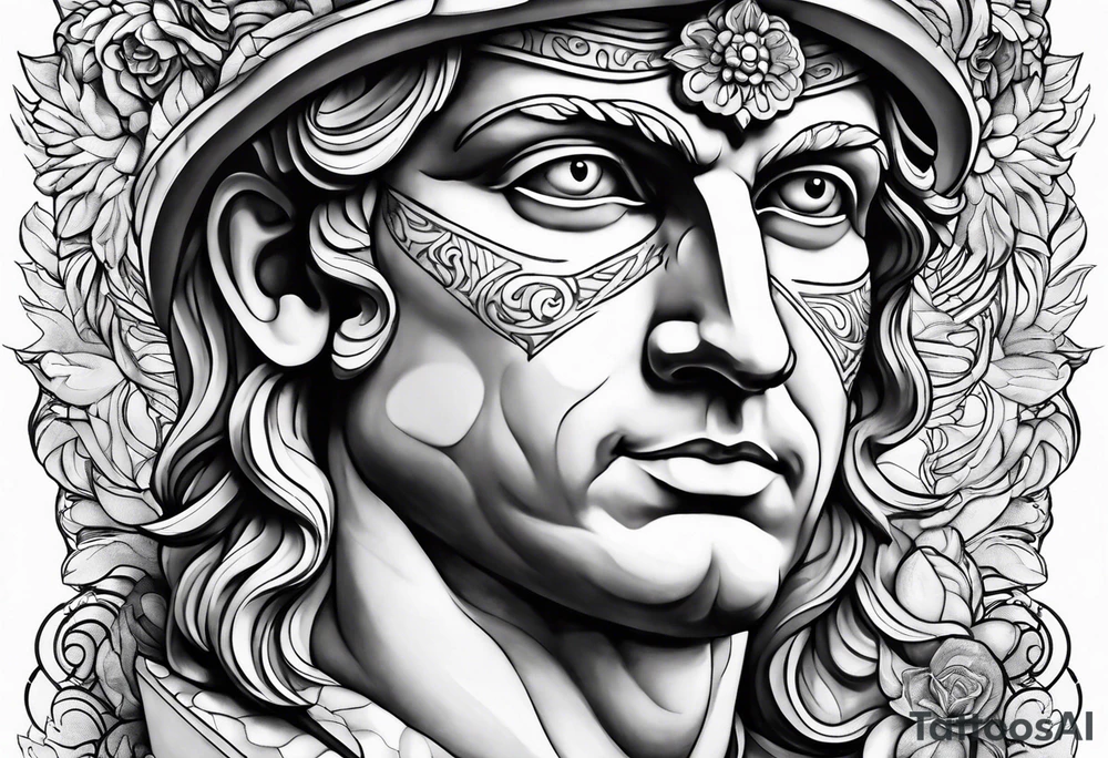 david statue tattoo idea